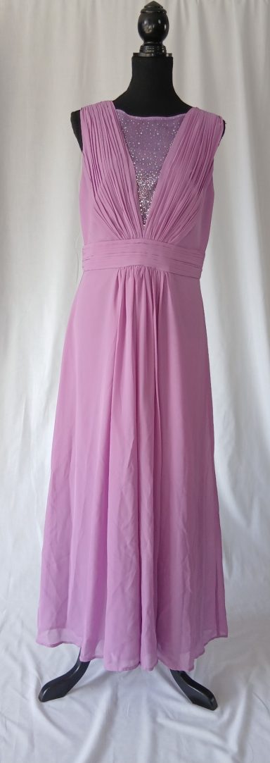 Lila gala jurk maat L/XL