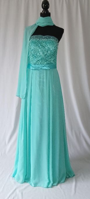 Mint groene jurk Maat S/M